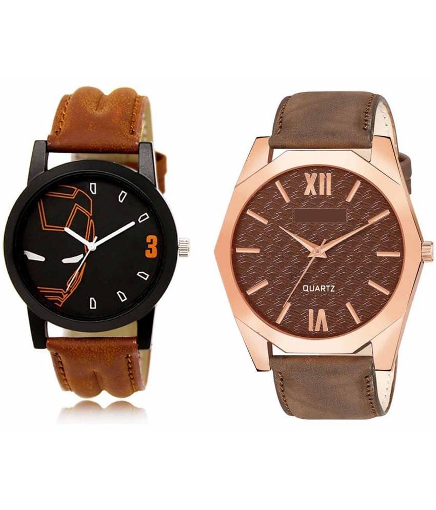     			Lorem - Analog Watch Watches Combo For Men and Boys ( Pack of 2 )
