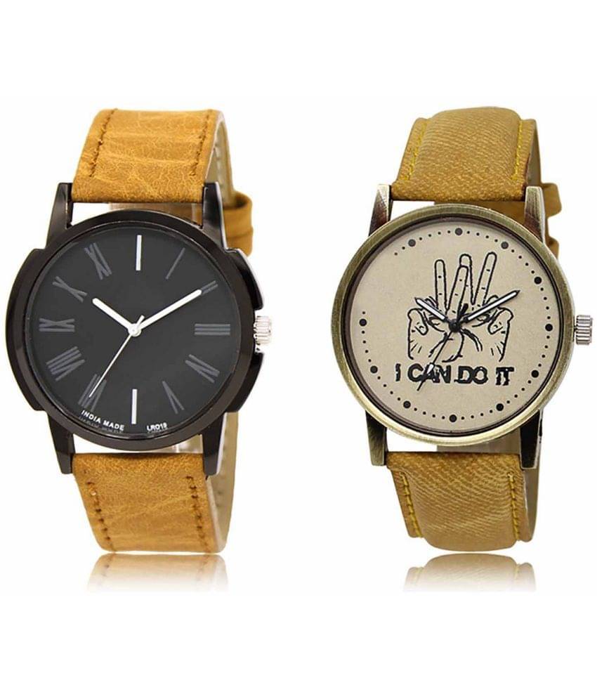     			Lorem - Analog Watch Watches Combo For Men and Boys ( Pack of 2 )