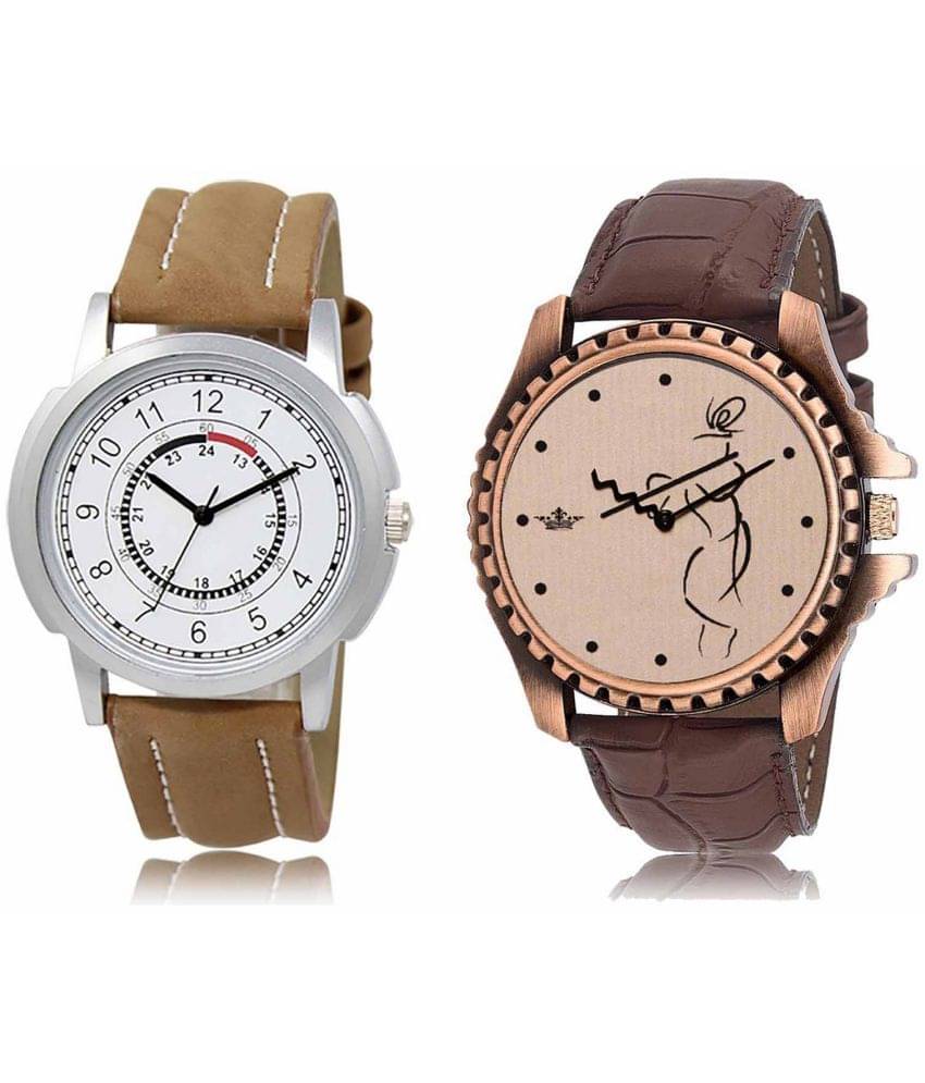     			Lorem - Analog Watch Watches Combo For Men and Boys ( Pack of 2 )