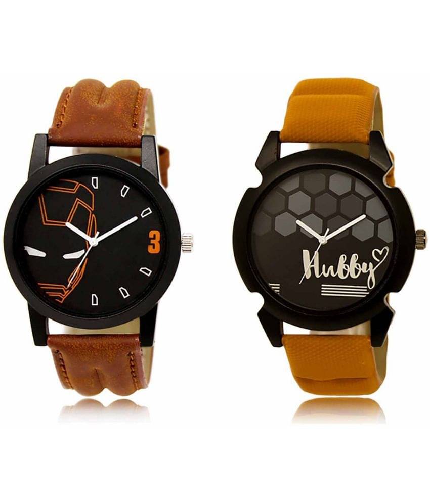 Lorem - Analog Watch Watches Combo For Men and Boys ( Pack of 2 ) Lorem - Analog Watch Watches Combo For Men and Boys ( Pack of 2 )