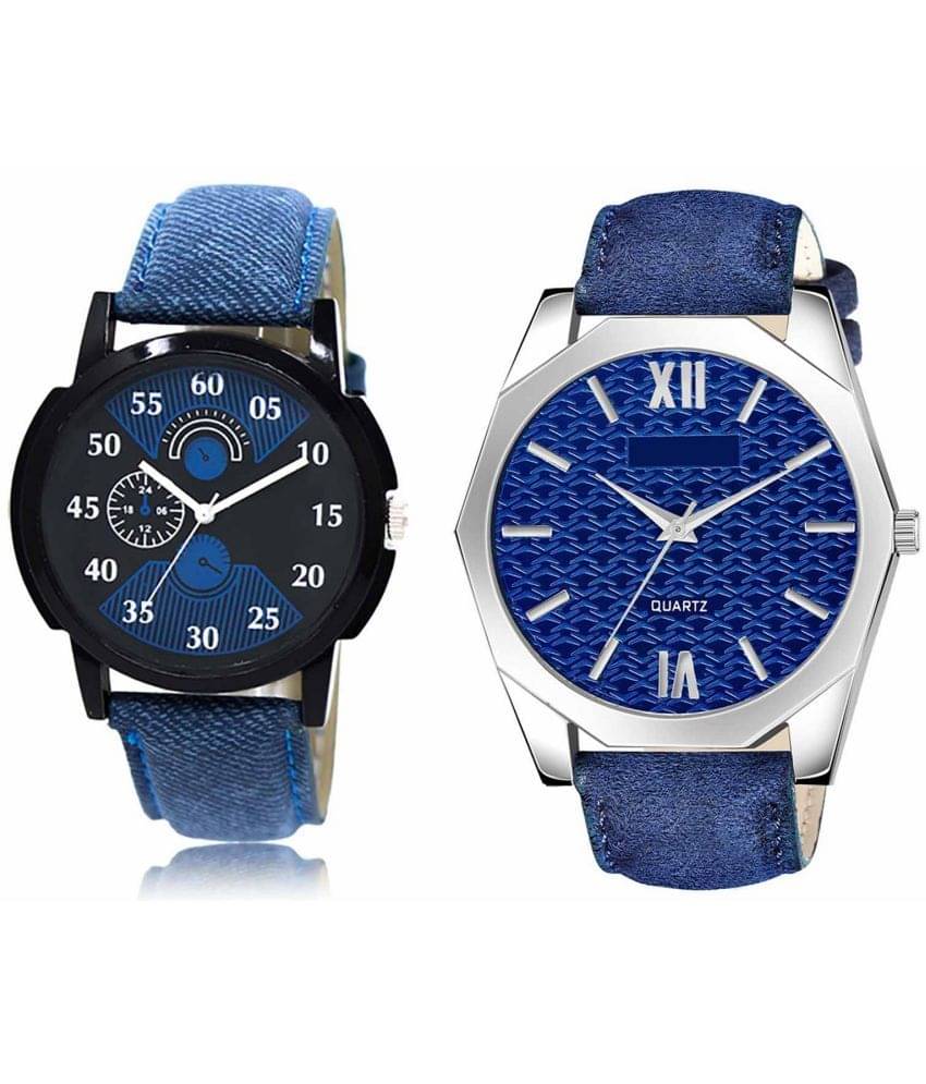     			Lorem - Analog Watch Watches Combo For Men and Boys ( Pack of 2 )