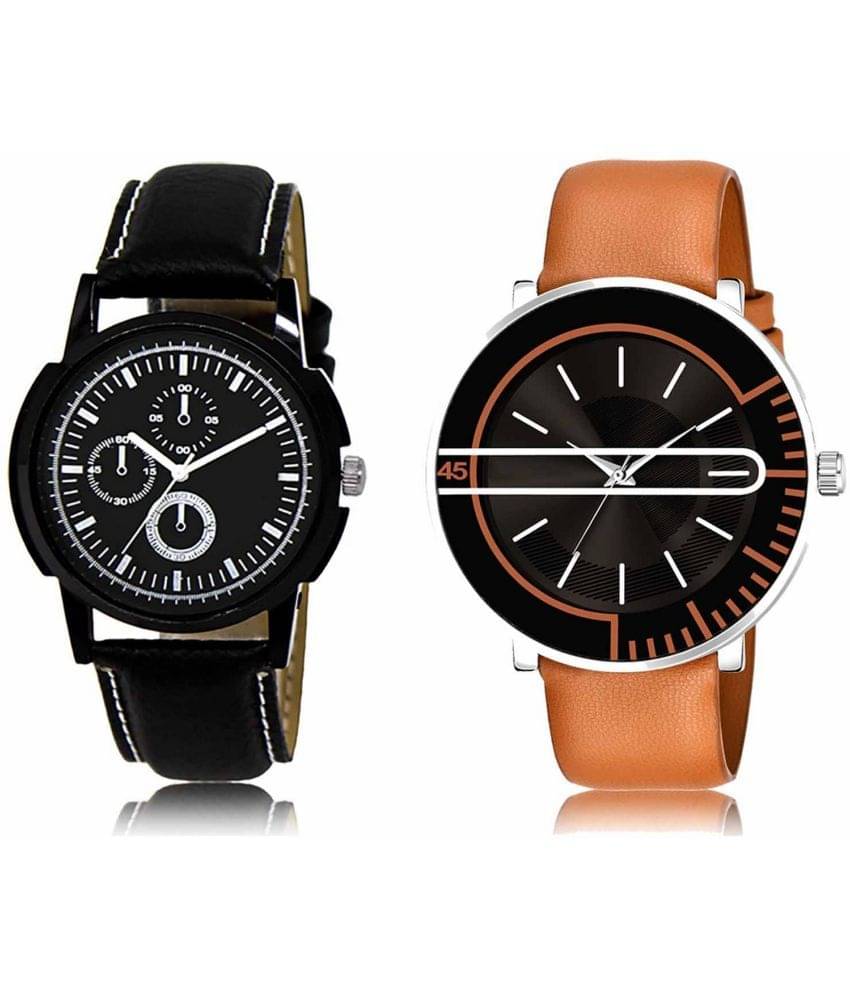 Lorem - Analog Watch Watches Combo For Men and Boys ( Pack of 2 ) Lorem - Analog Watch Watches Combo For Men and Boys ( Pack of 2 )