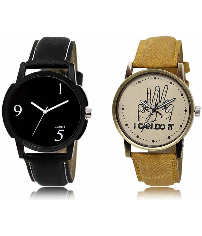 Lorem - Analog Watch Watches Combo For Men and Boys ( Pack of 2 ) Lorem - Analog Watch Watches Combo For Men and Boys ( Pack of 2 )