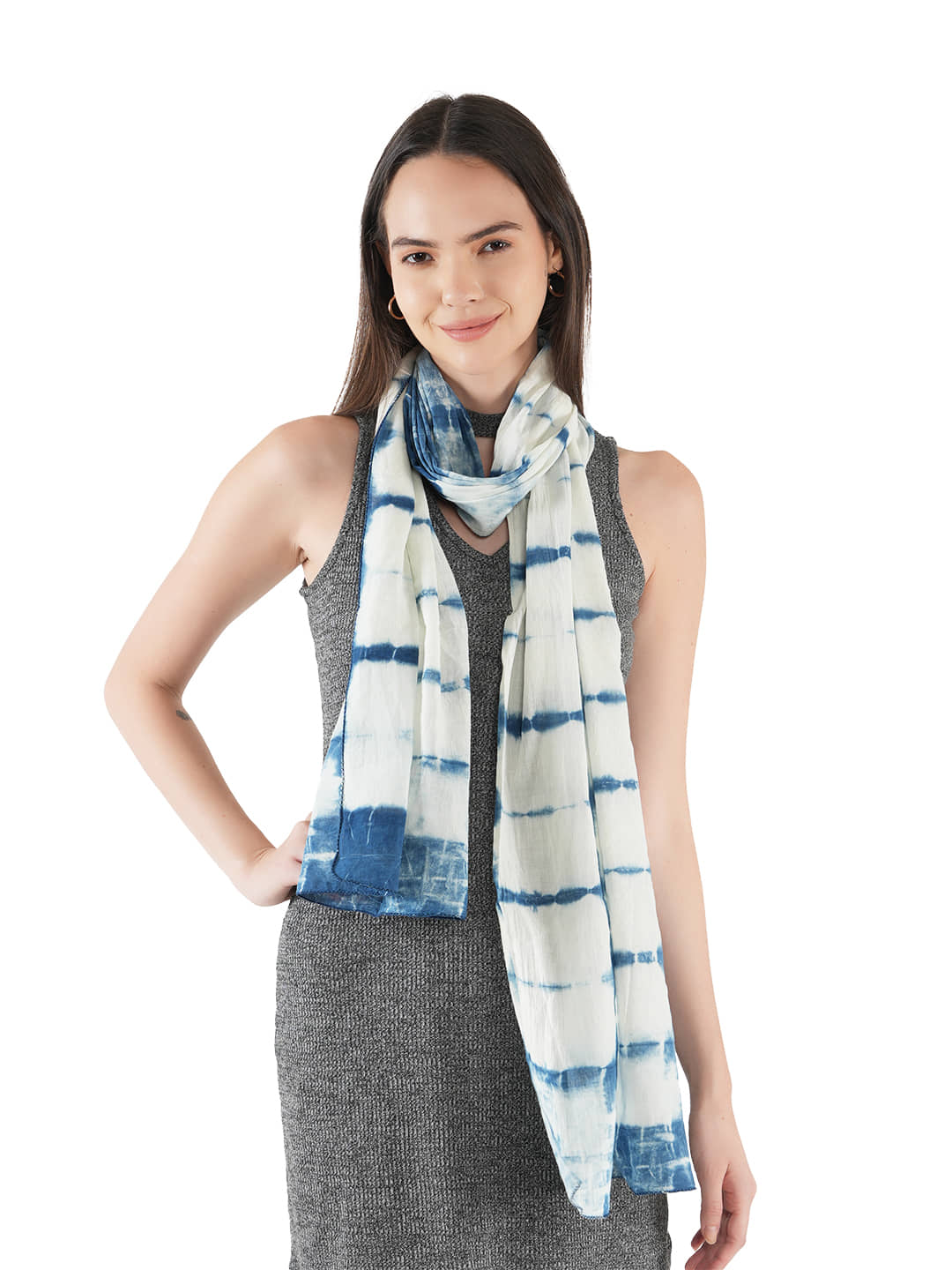 STYLE SHOES - Multicolor Cotton Women's Stole ( Pack of 1 ) - Dupattas & Shawls | Buy online on ZillyBuy