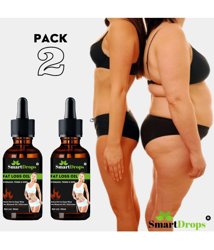     			Smartdrops Fat Burner Oil Shaping & Firming Oil 60 mL Pack of 2