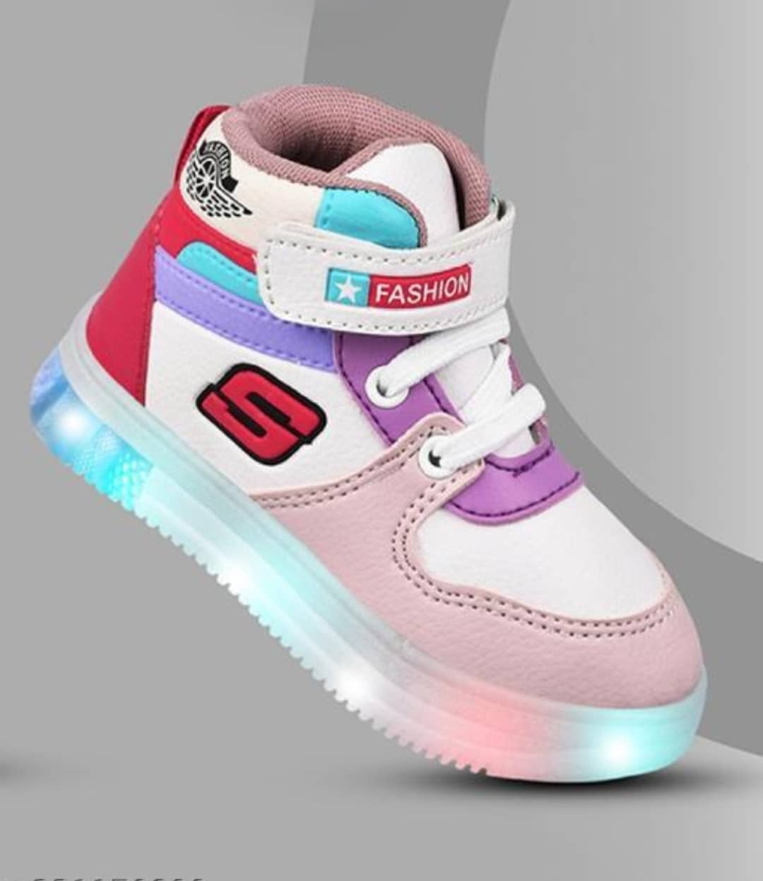 ZNS ROYAL - Pink Girl's LED Shoes ( 1 Pair ) - Casual Shoes | Buy online on ZillyBuy