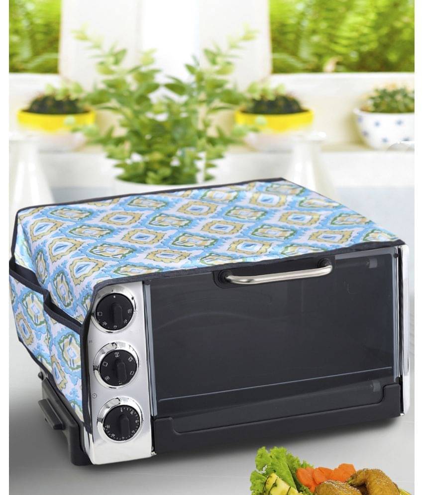 Aazeem Single Polyester Navy Microwave Oven Cover - 20-22L Aazeem Single Polyester Navy Microwave Oven Cover - 20-22L