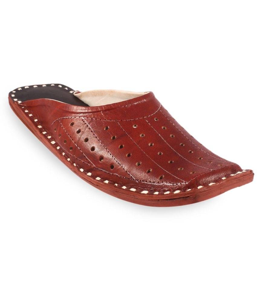    			Apratim - Rust Men's Mule