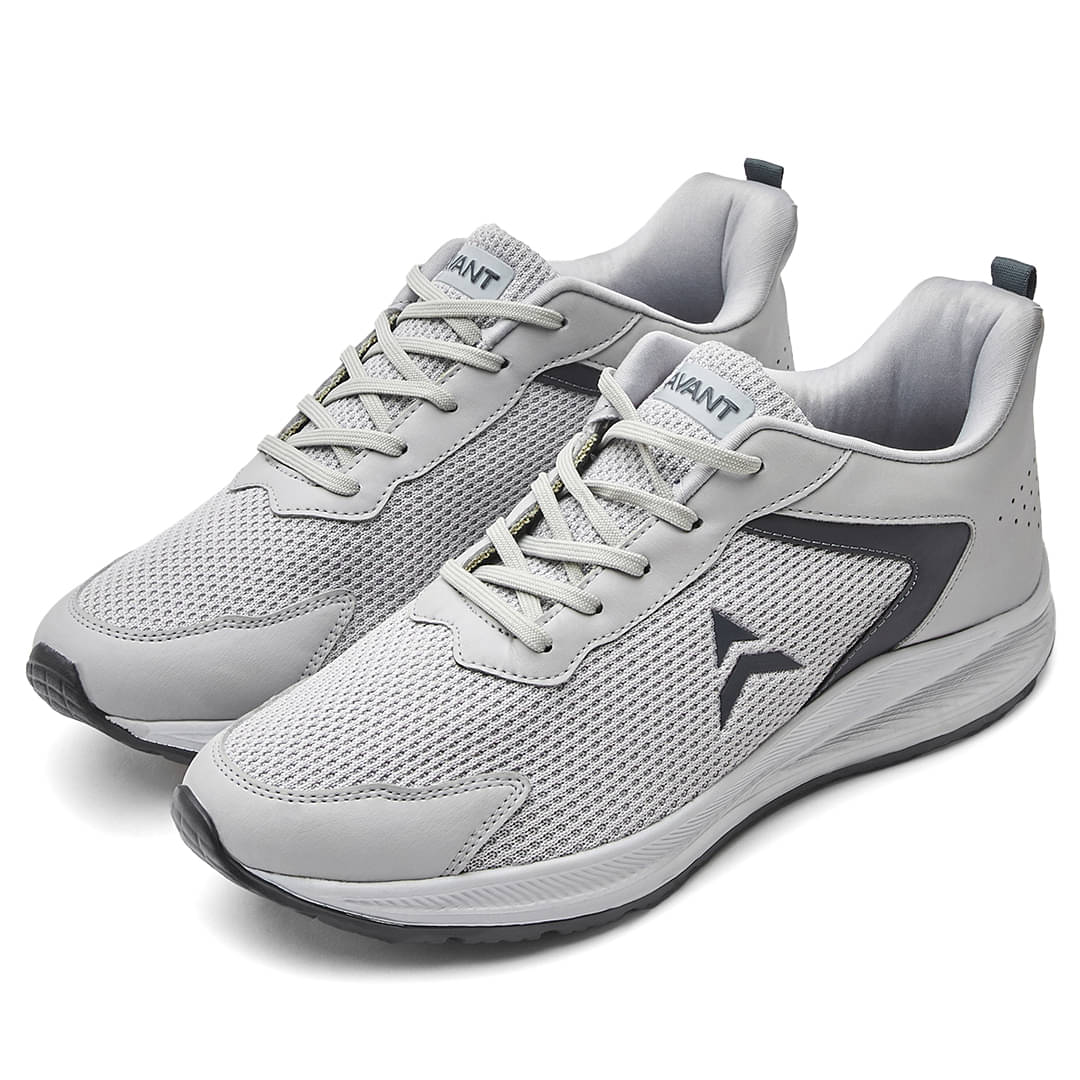 Avant Xtreme Light Grey Men's Sports Running Shoes     			Avant Xtreme Light Grey Men's Sports Running Shoes