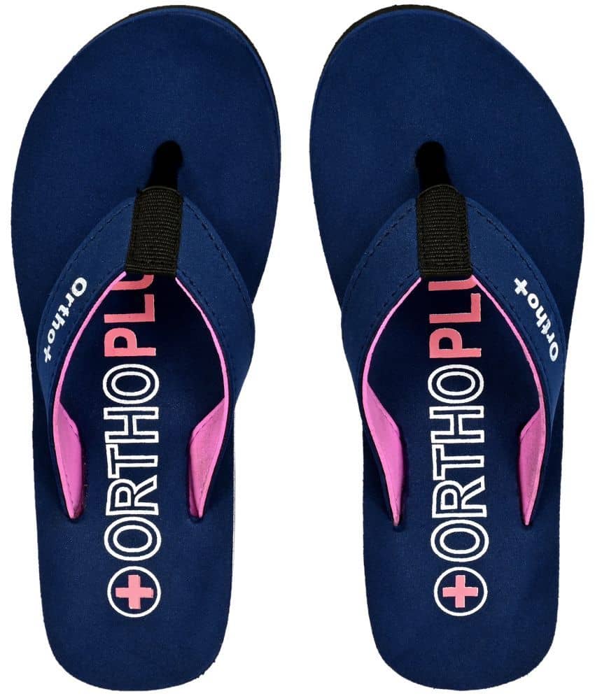 Cozy Wear - Blue Women's Thong Flip Flop