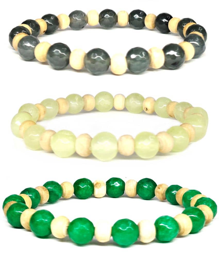 DAIVYA WELLNESS - Multicolor Bracelet ( Pack of 3 ) - Bangles & Bracelets | Buy online on ZillyBuy
