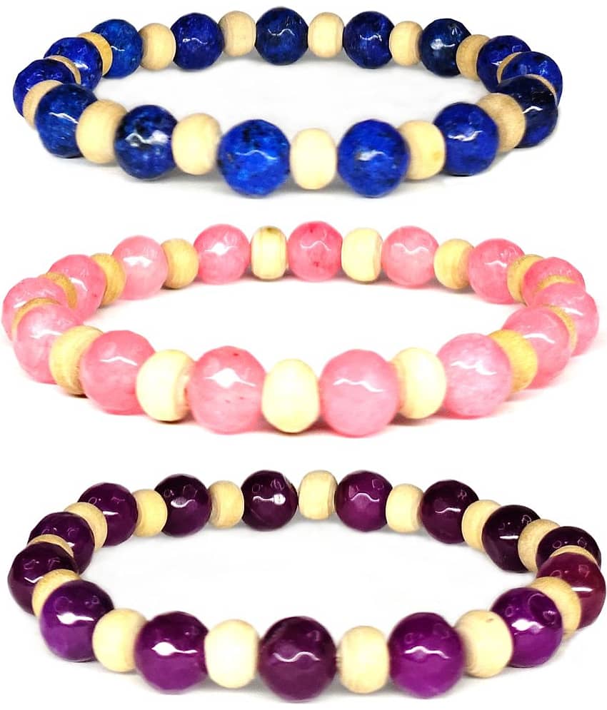 DAIVYA WELLNESS - Multicolor Bracelet ( Pack of 3 ) - Bangles & Bracelets | Buy online on ZillyBuy