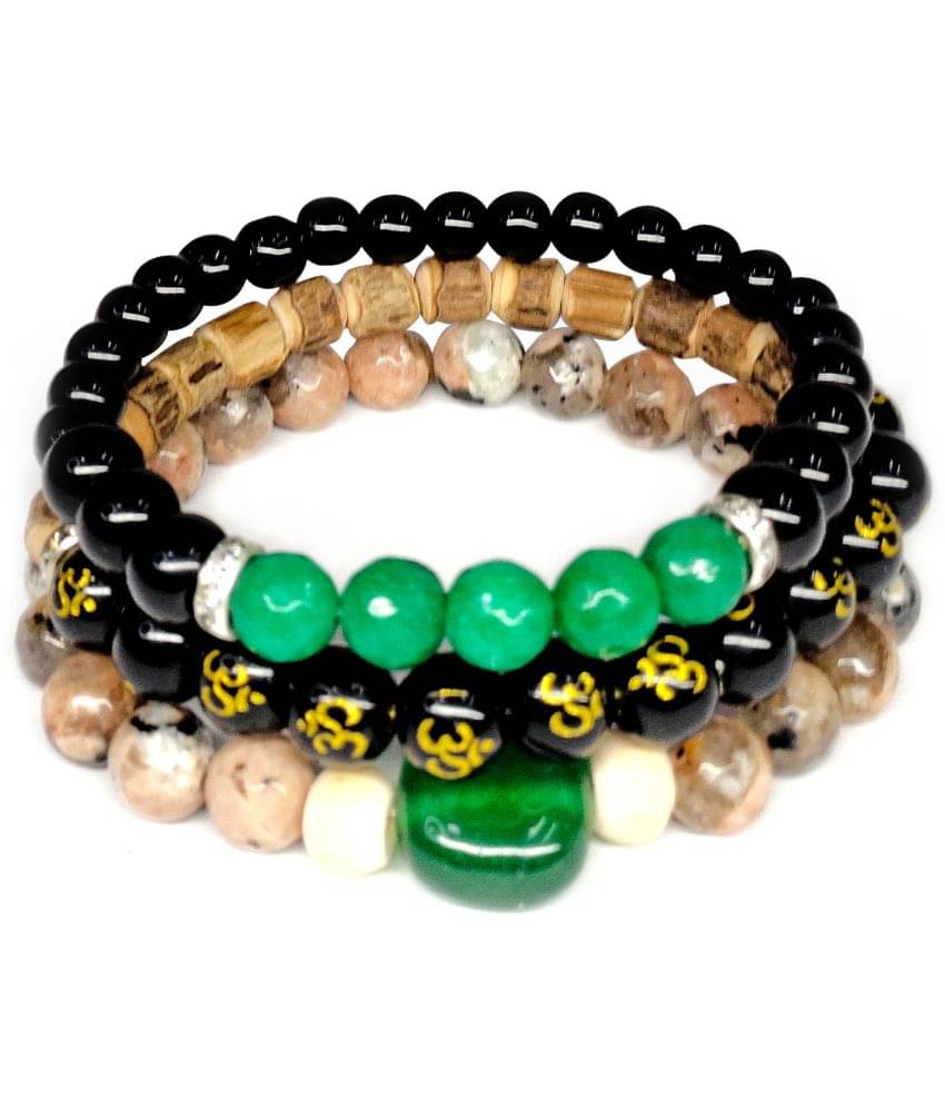 DAIVYA WELLNESS - Multicolor Bracelet ( Pack of 3 ) DAIVYA WELLNESS - Multicolor Bracelet ( Pack of 3 )