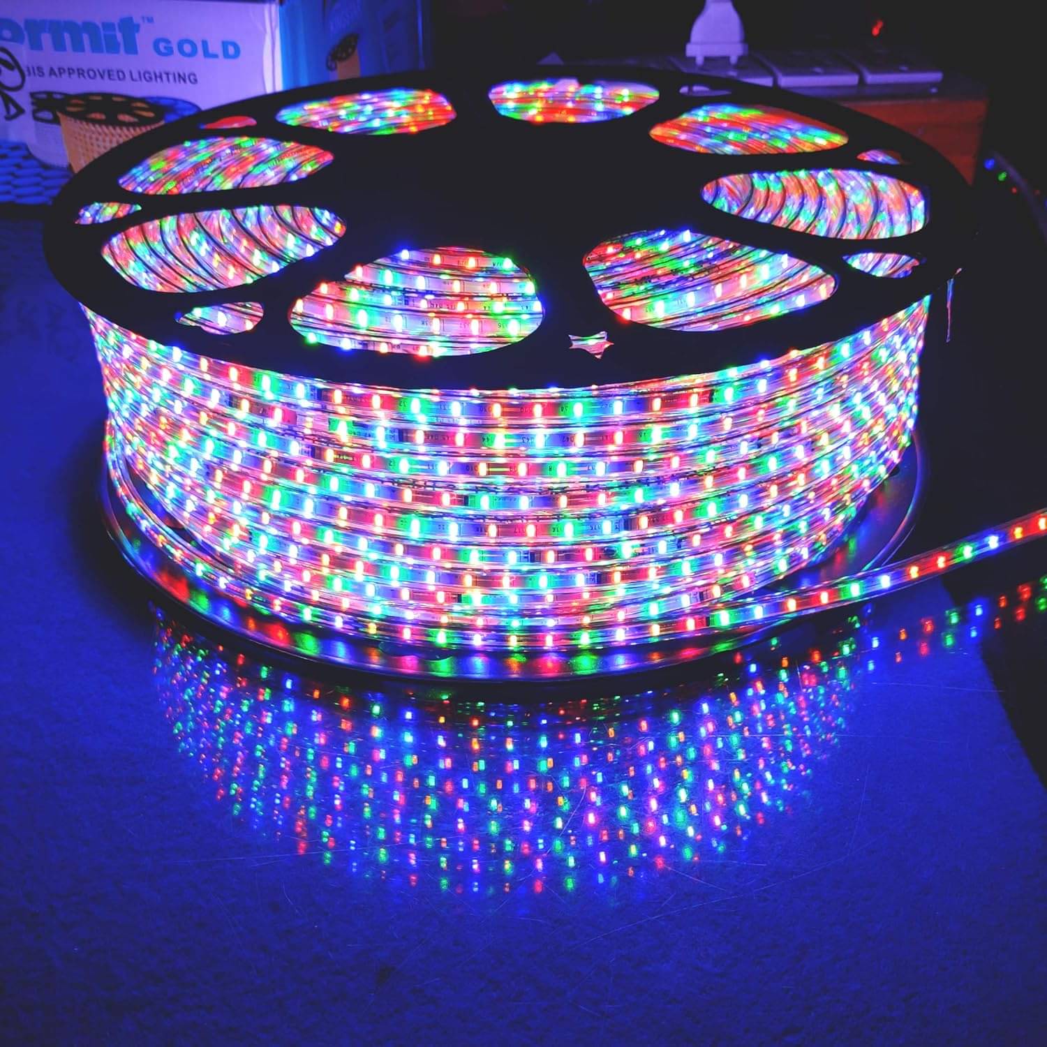     			DAJUBHAI - Multicolor 10Mtr LED Strip (Pack of 1)