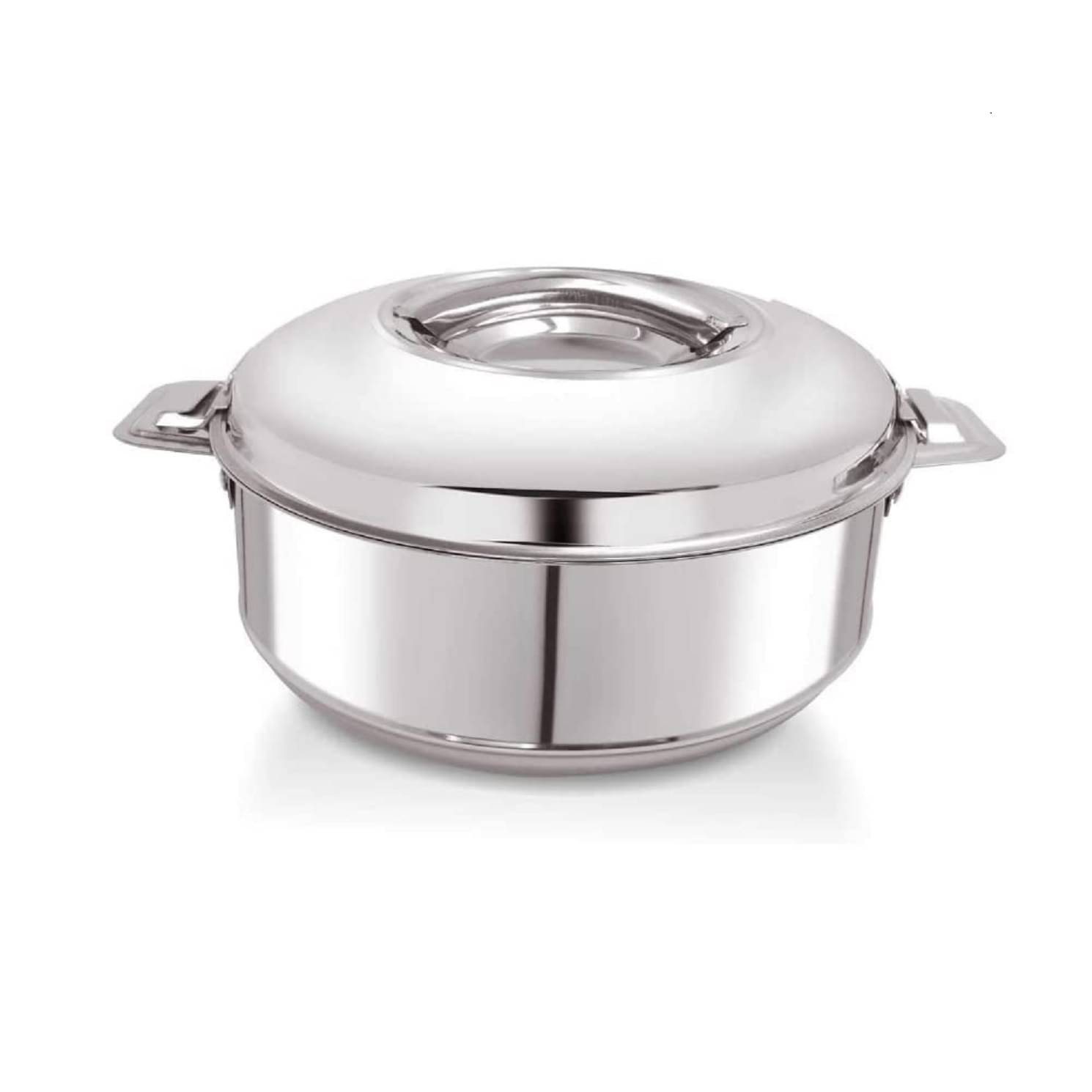     			Dynore 1 Casserole 2000 ml Silver Steel Thermoware Casserole ( Set of 1 , 2000 mL )