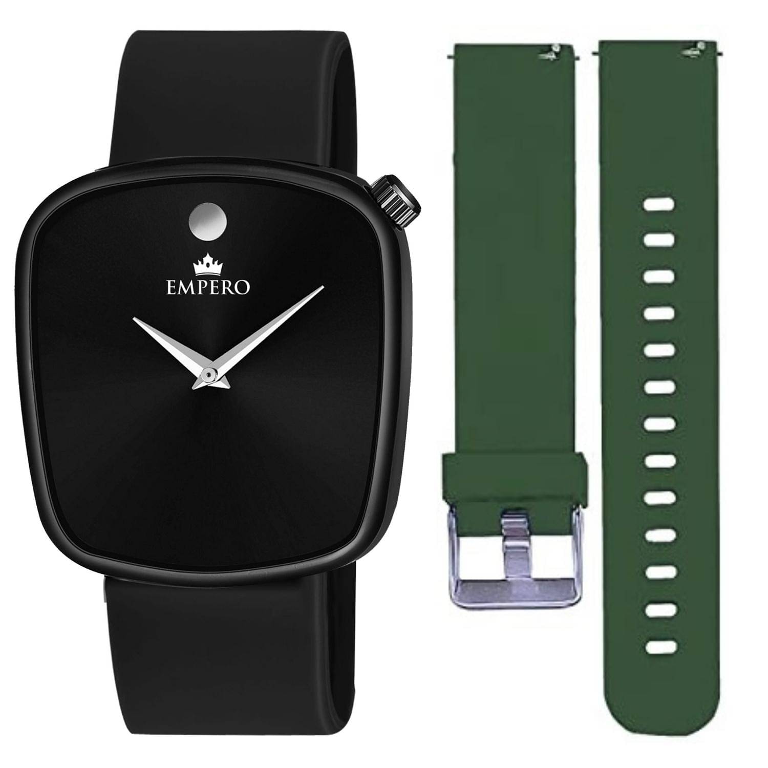     			EMPERO - Multicolor Silicon Analog Men's Watch