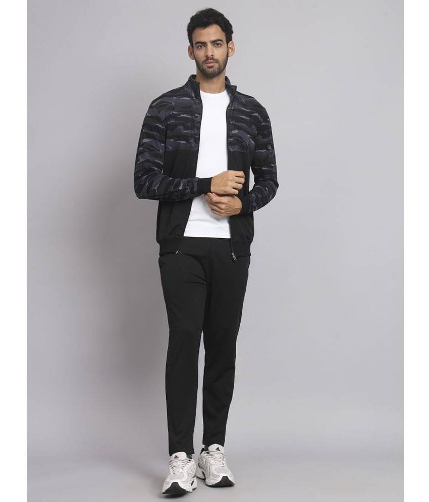 Glito - Multi Polyester Blend Slim Fit Men's Tracksuit ( Pack of 1 ) Glito - Multi Polyester Blend Slim Fit Men's Tracksuit ( Pack of 1 )