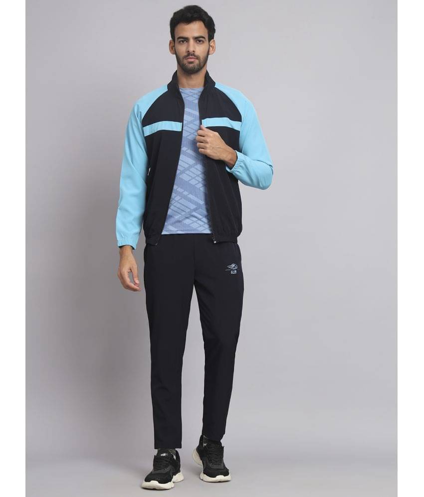 Glito - Multi Polyester Slim Fit Men's Tracksuit ( Pack of 1 ) Glito - Multi Polyester Slim Fit Men's Tracksuit ( Pack of 1 )