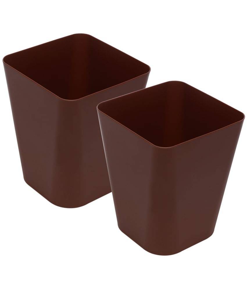     			Generic Open-Top Waste Bin for Home and Office Bin-7 (Set of 2)