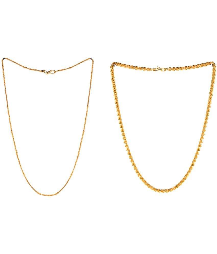 JIPPA Gold Plated Chain ( Set of 2 ) JIPPA Gold Plated Chain ( Set of 2 )