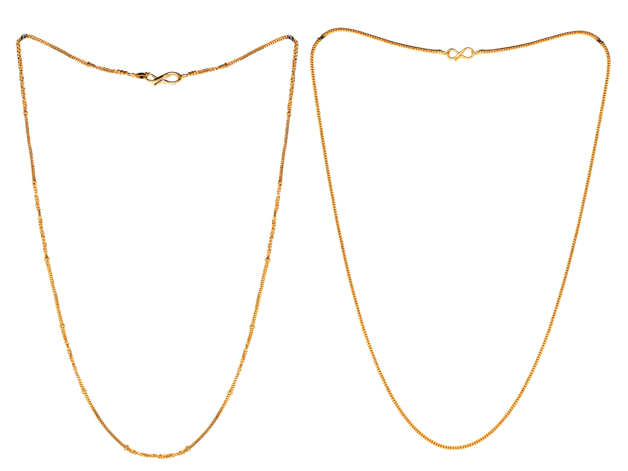JIPPA Gold Plated Chain ( Set of 1 )