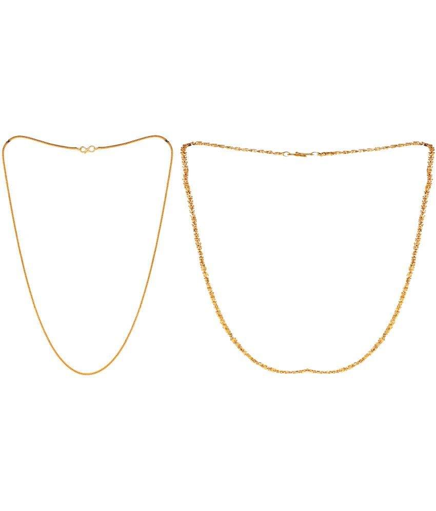 JIPPA Gold Plated Chain ( Set of 2 ) JIPPA Gold Plated Chain ( Set of 2 )