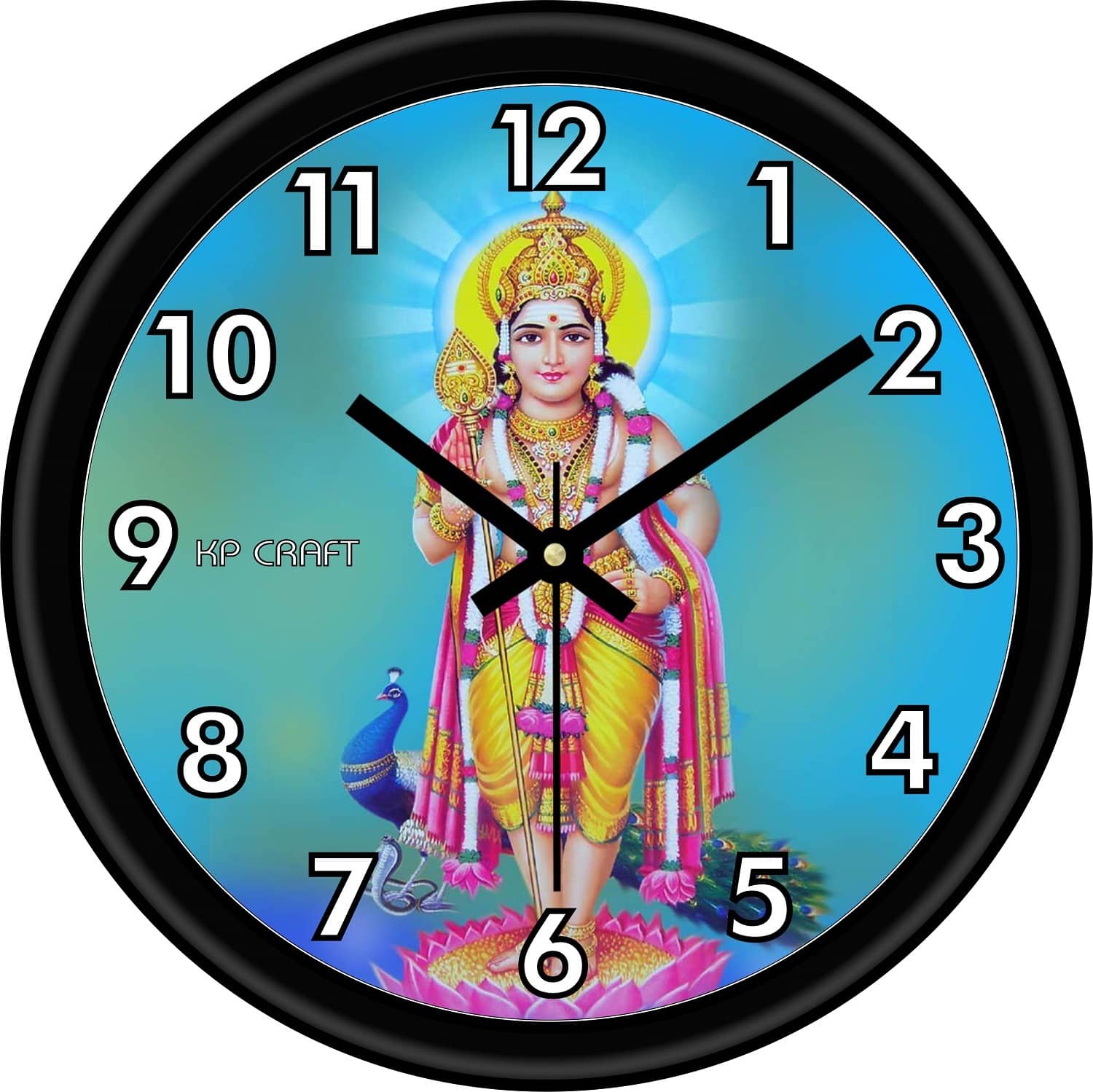 KP CRAFT - Circular Analog Wall Clock
