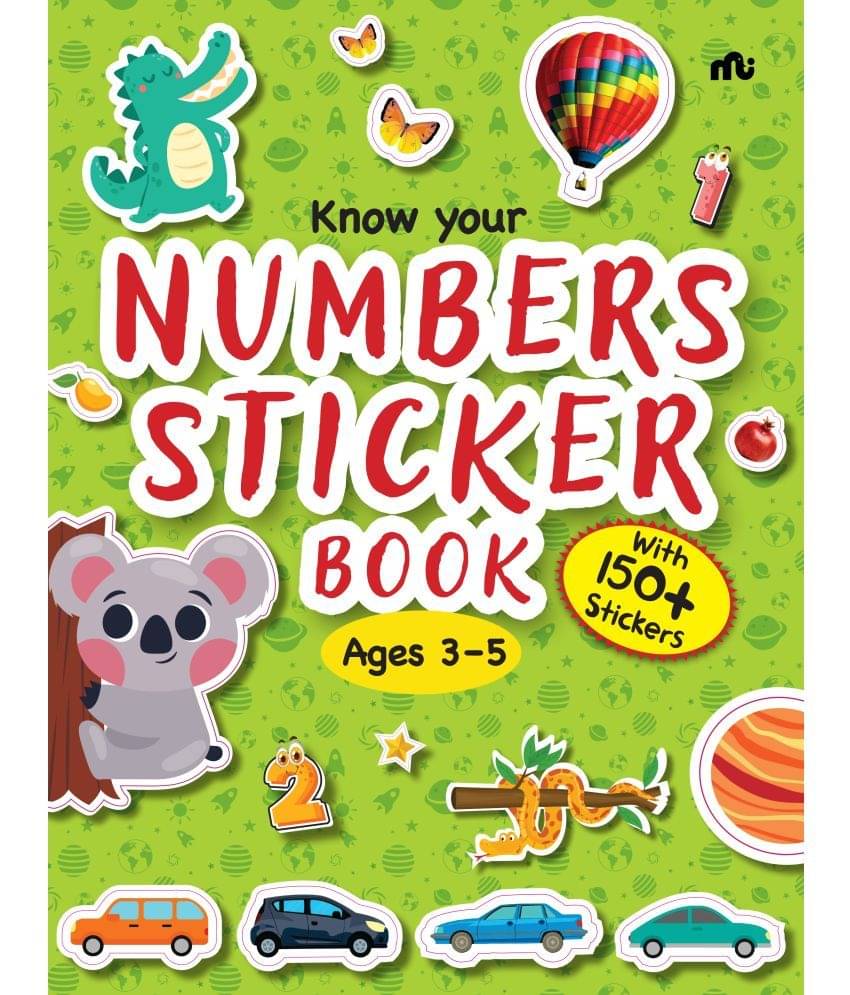     			Know Your Numbers Sticker Book