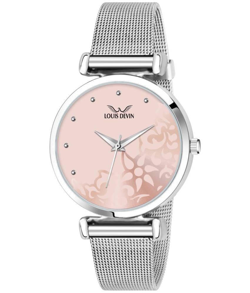     			LOUIS DEVIN - Silver Metal Analog Womens Watch