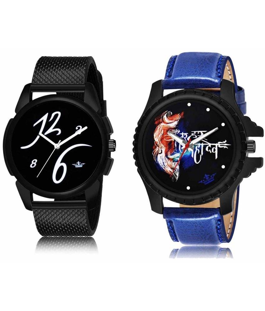     			Lorem - Analog Watch Watches Combo For Men and Boys ( Pack of 2 )