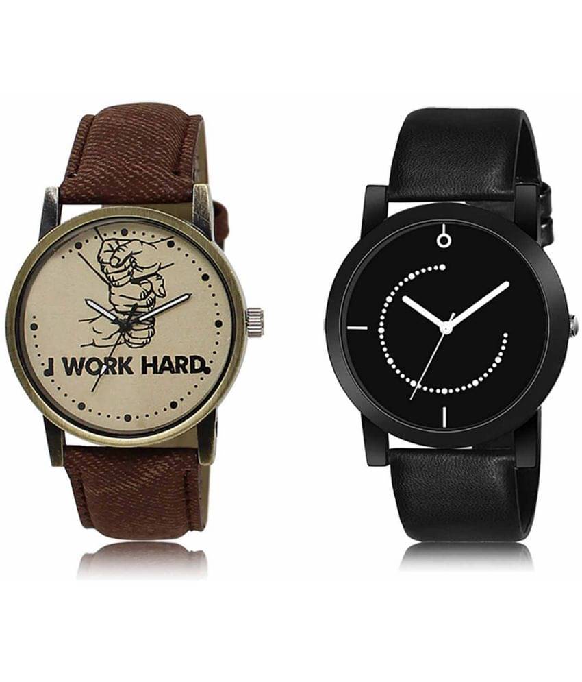 Lorem - Analog Watch Watches Combo For Men and Boys ( Pack of 2 ) Lorem - Analog Watch Watches Combo For Men and Boys ( Pack of 2 )
