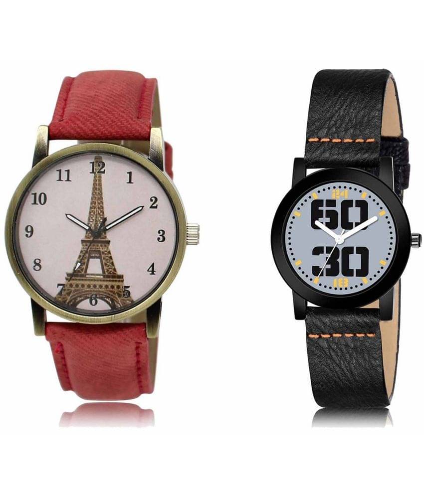 Lorem - Analog Watch Watches Combo For Women and Girls ( Pack of 2 ) Lorem - Analog Watch Watches Combo For Women and Girls ( Pack of 2 )