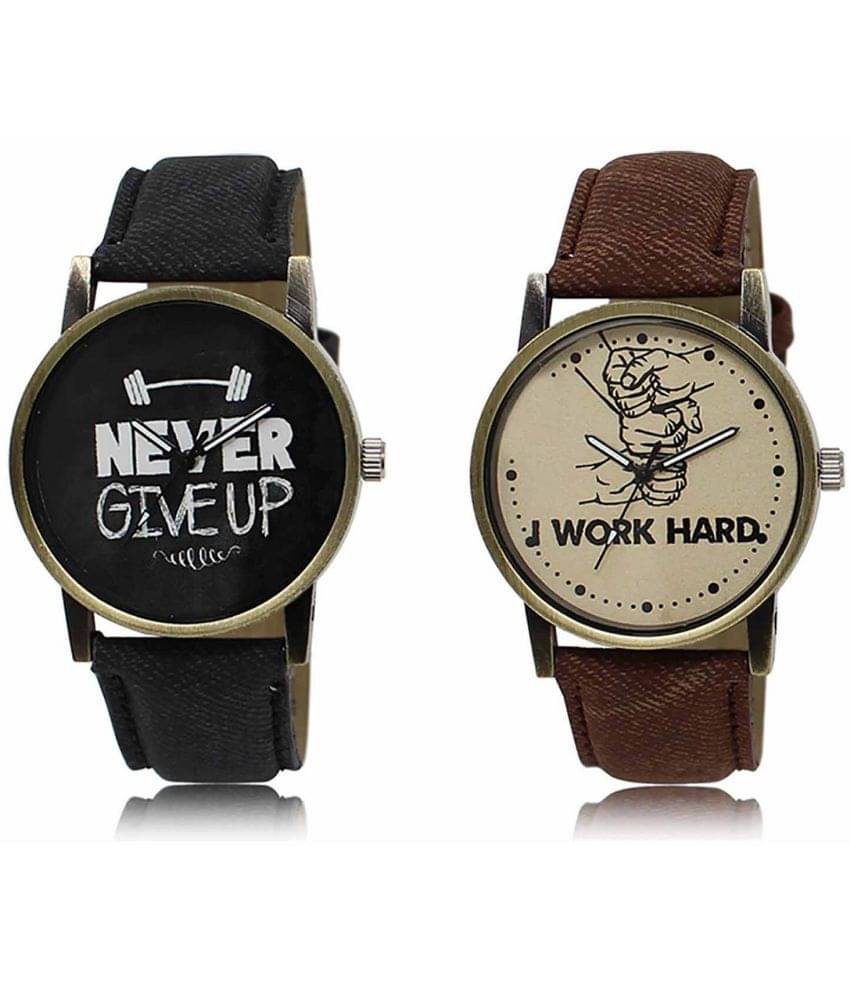 Lorem - Analog Watch Watches Combo For Men and Boys ( Pack of 2 ) Lorem - Analog Watch Watches Combo For Men and Boys ( Pack of 2 )