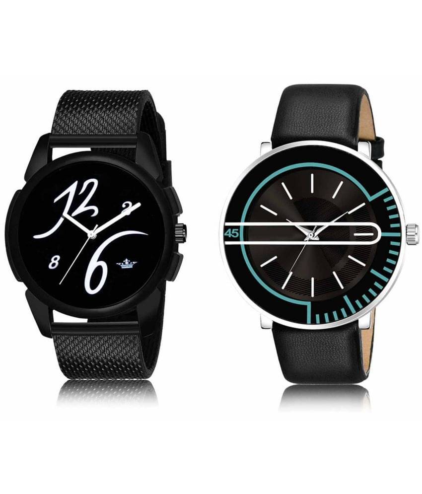 Lorem - Analog Watch Watches Combo For Men and Boys ( Pack of 2 ) Lorem - Analog Watch Watches Combo For Men and Boys ( Pack of 2 )