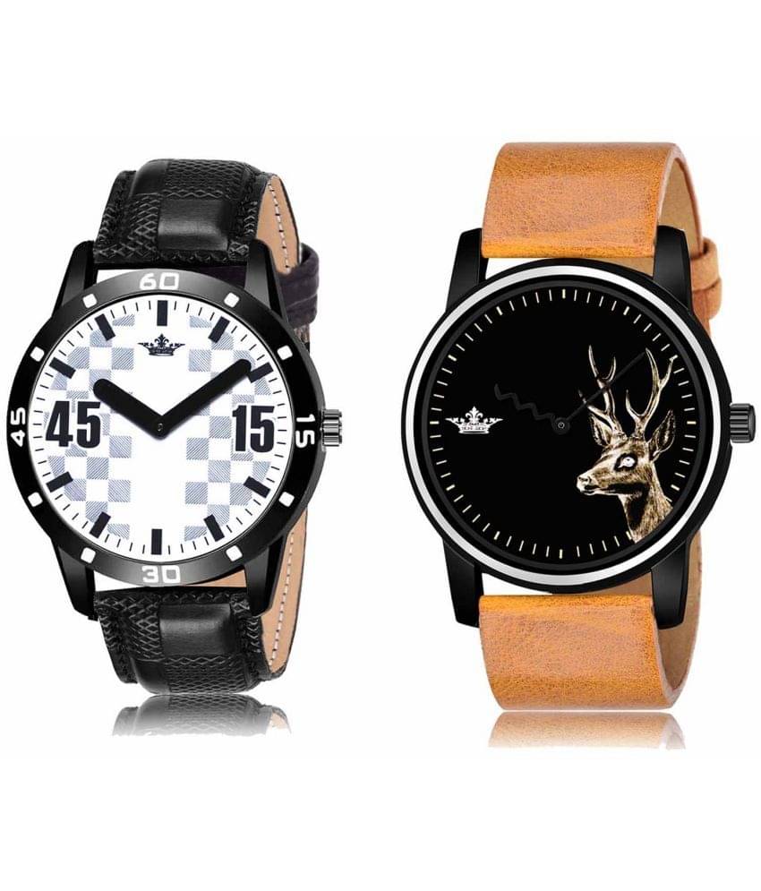 Lorem - Analog Watch Watches Combo For Men and Boys ( Pack of 2 )     			Lorem - Analog Watch Watches Combo For Men and Boys ( Pack of 2 )