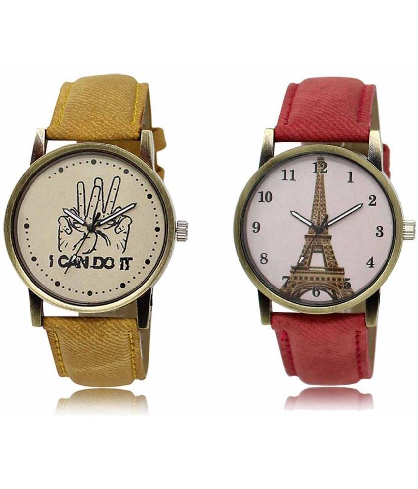 Lorem - Analog Watch Watches Combo For Women and Girls ( Pack of 2 ) Lorem - Analog Watch Watches Combo For Women and Girls ( Pack of 2 )