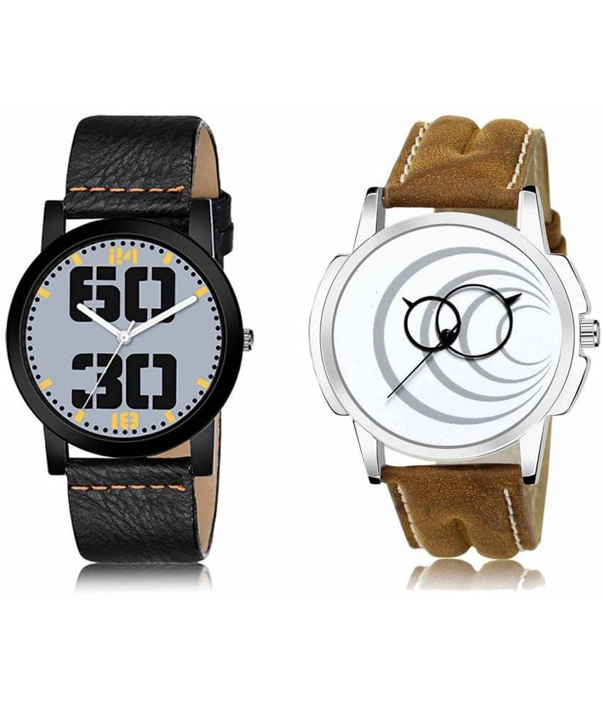     			Lorem - Analog Watch Watches Combo For Men and Boys ( Pack of 2 )