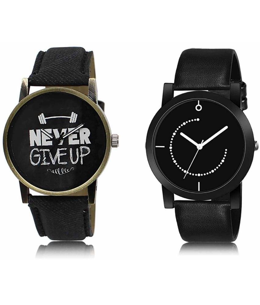     			Lorem - Analog Watch Watches Combo For Men and Boys ( Pack of 2 )