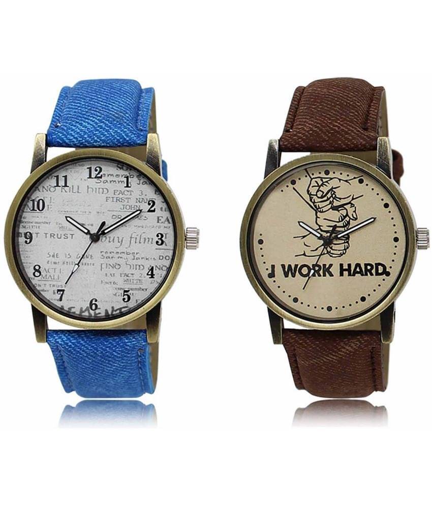 Lorem - Analog Watch Watches Combo For Men and Boys ( Pack of 2 ) Lorem - Analog Watch Watches Combo For Men and Boys ( Pack of 2 )