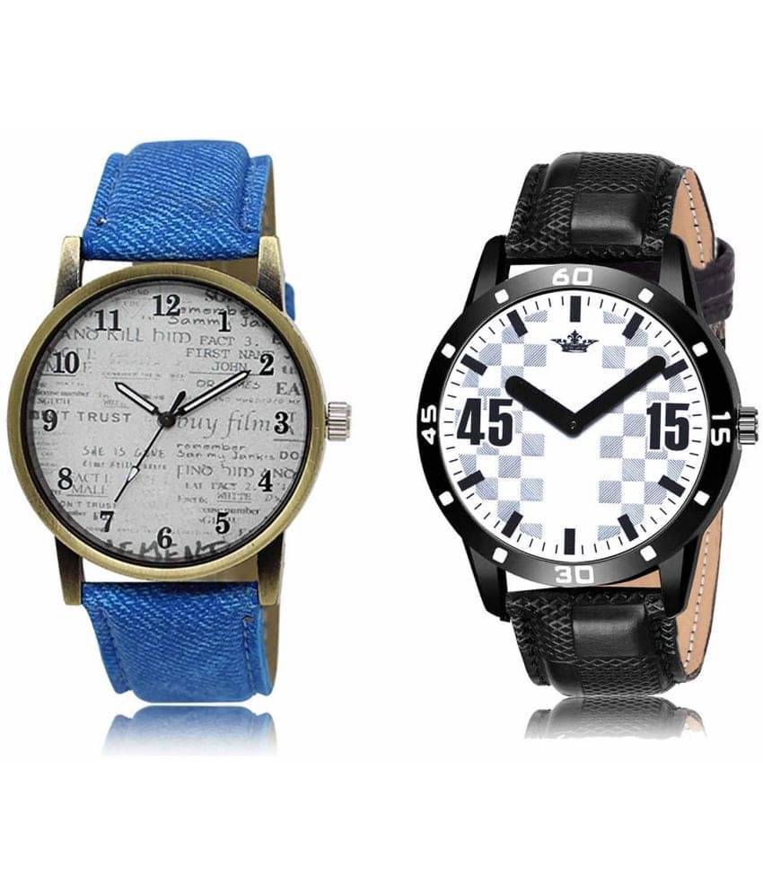 Lorem - Analog Watch Watches Combo For Men and Boys ( Pack of 2 ) Lorem - Analog Watch Watches Combo For Men and Boys ( Pack of 2 )
