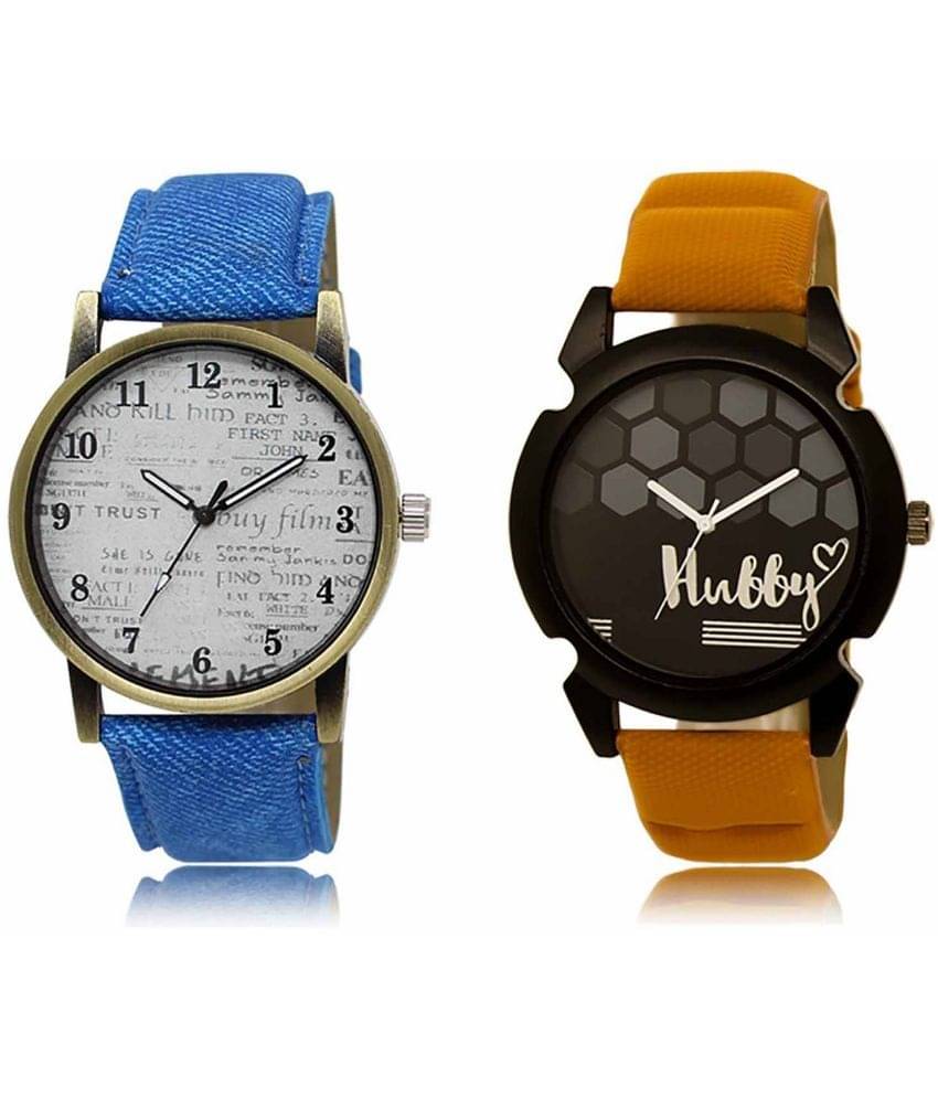 Lorem - Analog Watch Watches Combo For Men and Boys ( Pack of 2 ) Lorem - Analog Watch Watches Combo For Men and Boys ( Pack of 2 )