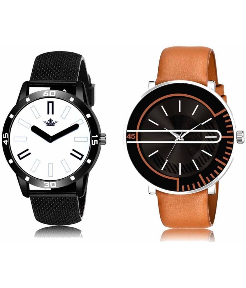 Lorem - Analog Watch Watches Combo For Men and Boys ( Pack of 2 ) Lorem - Analog Watch Watches Combo For Men and Boys ( Pack of 2 )