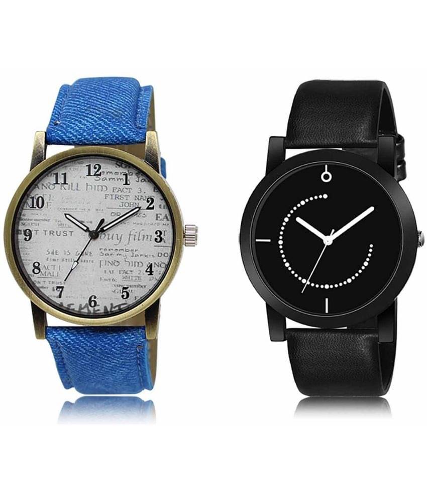     			Lorem - Analog Watch Watches Combo For Men and Boys ( Pack of 2 )