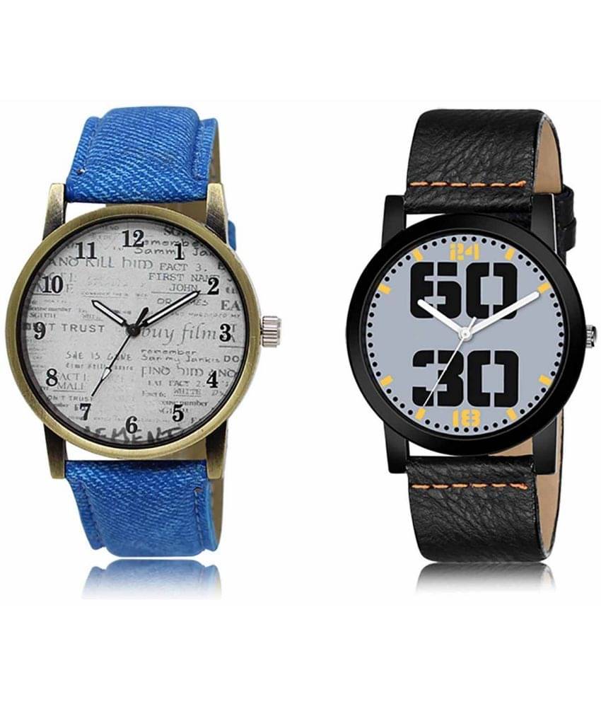 Lorem - Analog Watch Watches Combo For Men and Boys ( Pack of 2 ) Lorem - Analog Watch Watches Combo For Men and Boys ( Pack of 2 )