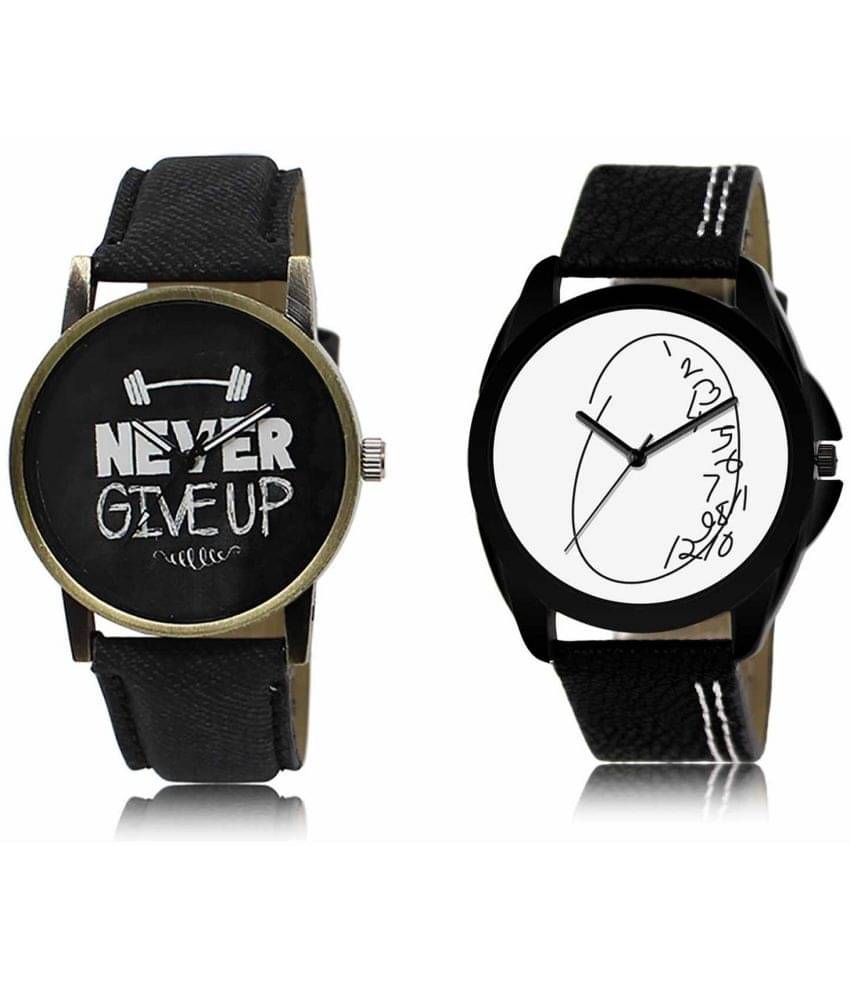 Lorem - Analog Watch Watches Combo For Men and Boys ( Pack of 2 ) Lorem - Analog Watch Watches Combo For Men and Boys ( Pack of 2 )