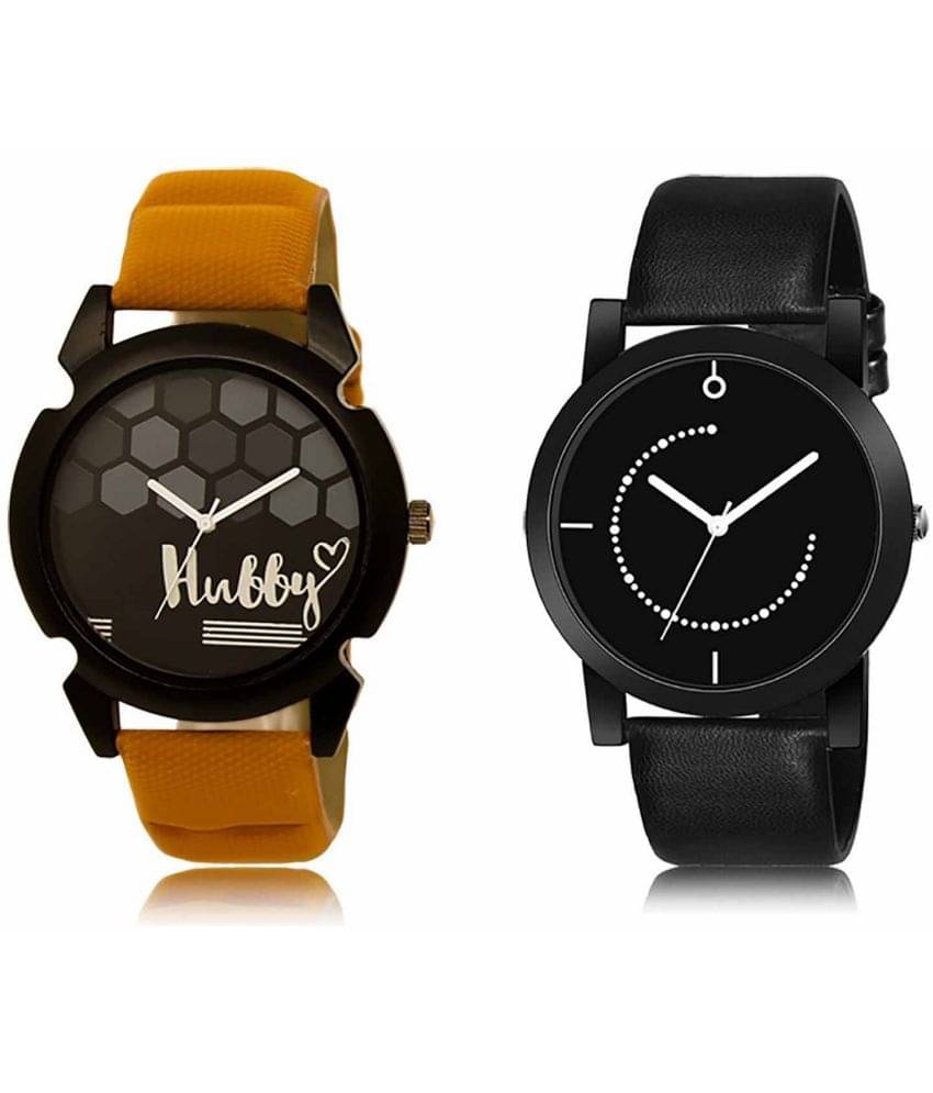    			Lorem - Analog Watch Watches Combo For Men and Boys ( Pack of 2 )