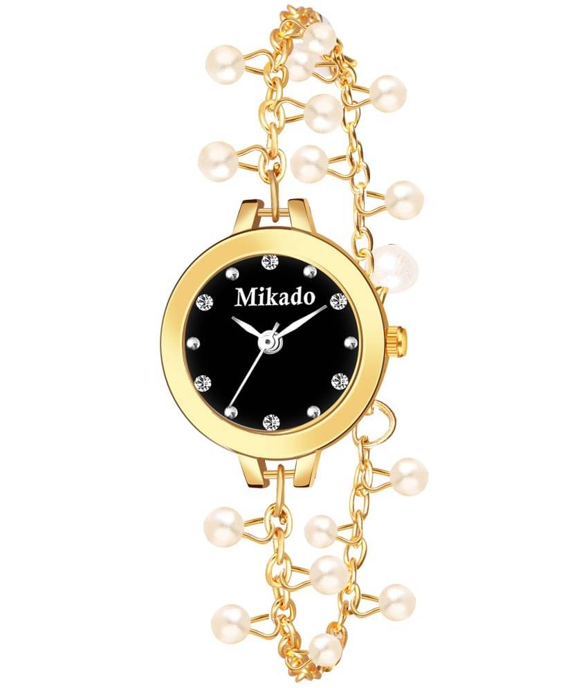     			Mikado - Gold Stainless Steel Analog Womens Watch