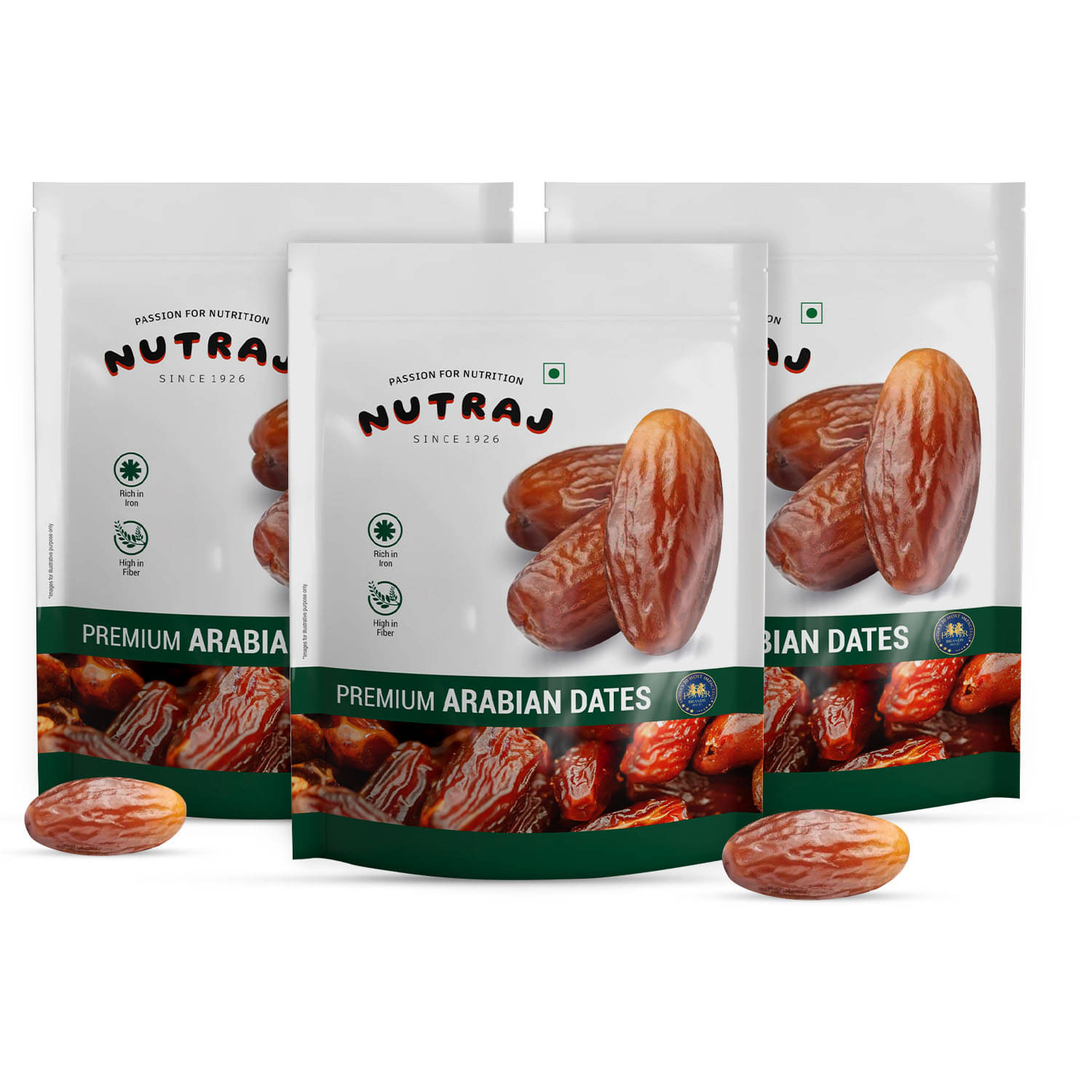     			Nutraj Arabain Dates 1.5 Kg (500g X 3), Khajoor 1.5 Kg, Khajur