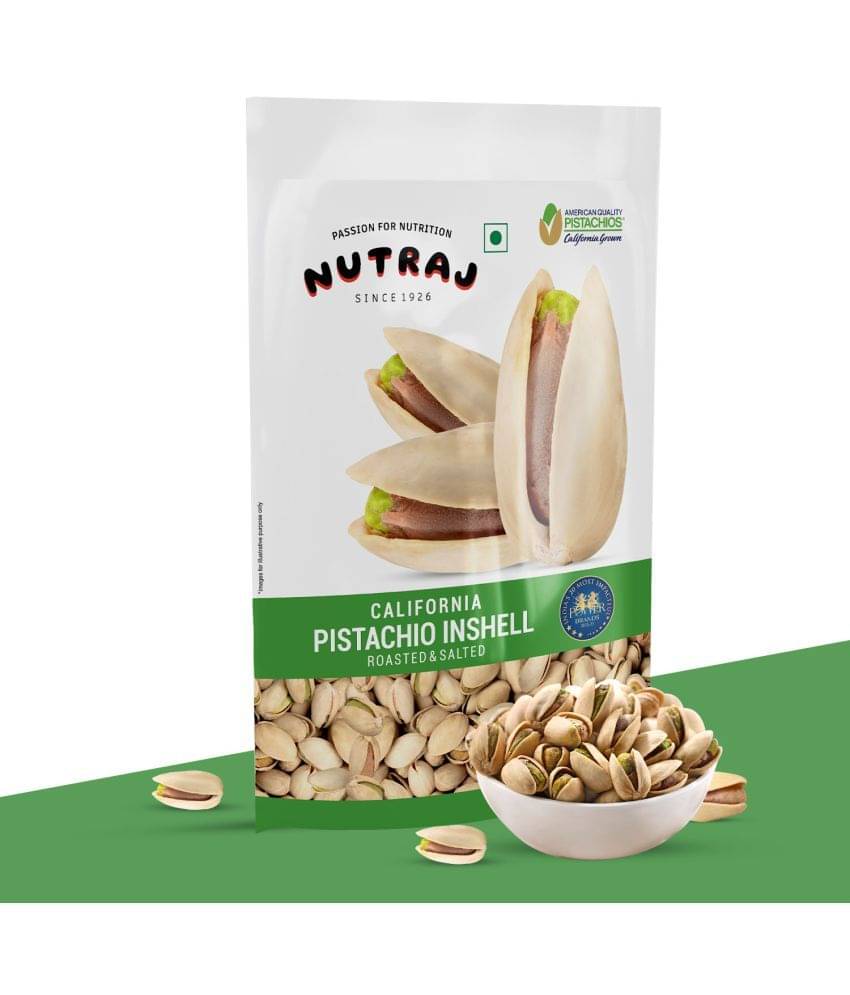     			Nutraj California Roasted & Salted Inshell Pistachios 200g | Salted Pista | Withshell Pistachio