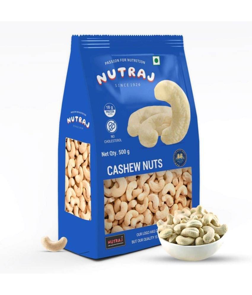 Nutraj Whole W320 Cashew 500g, Kaju 500g Nutraj Whole W320 Cashew 500g, Kaju 500g